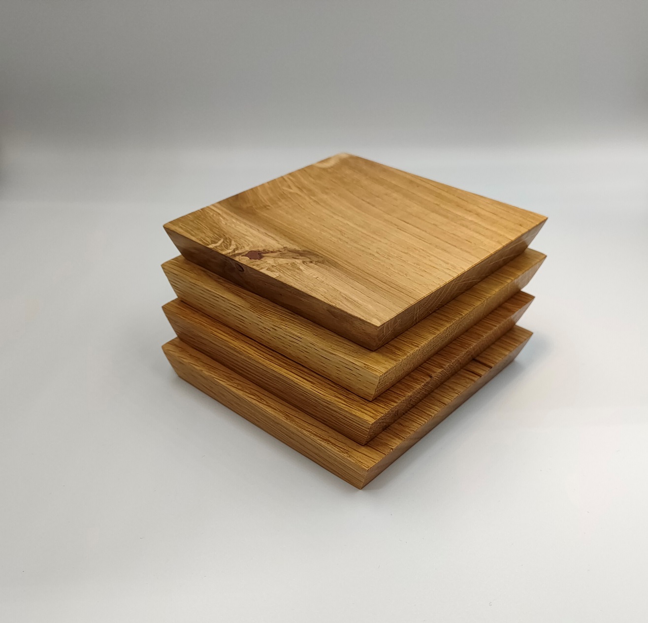 Solid Oak Coasters - Image 2
